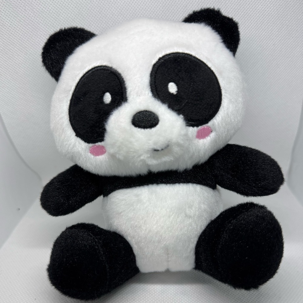 Adorable Black and White Panda Plush Toy